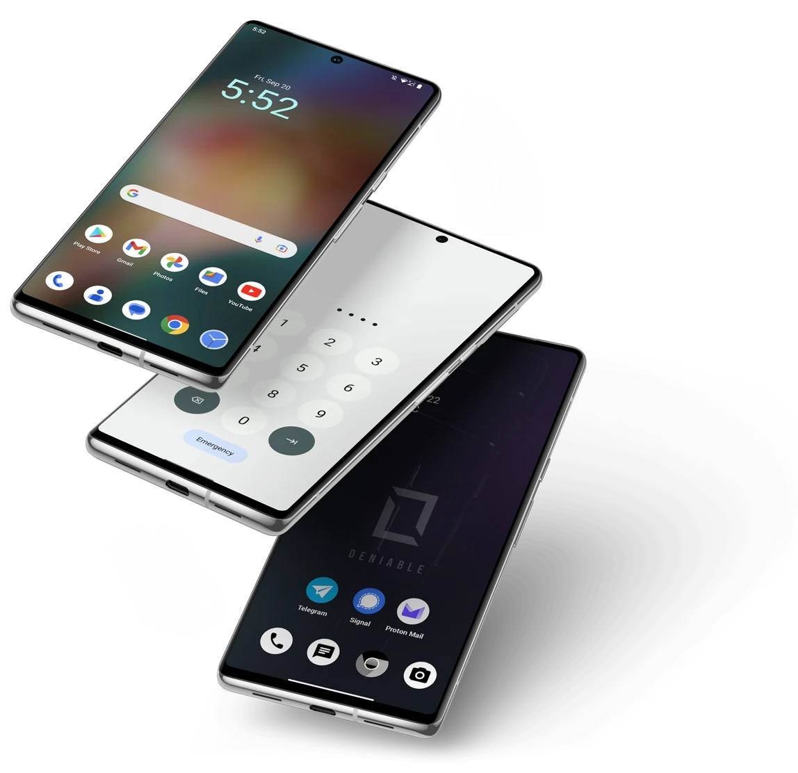DeniableOS on Pixel, two environments, one device